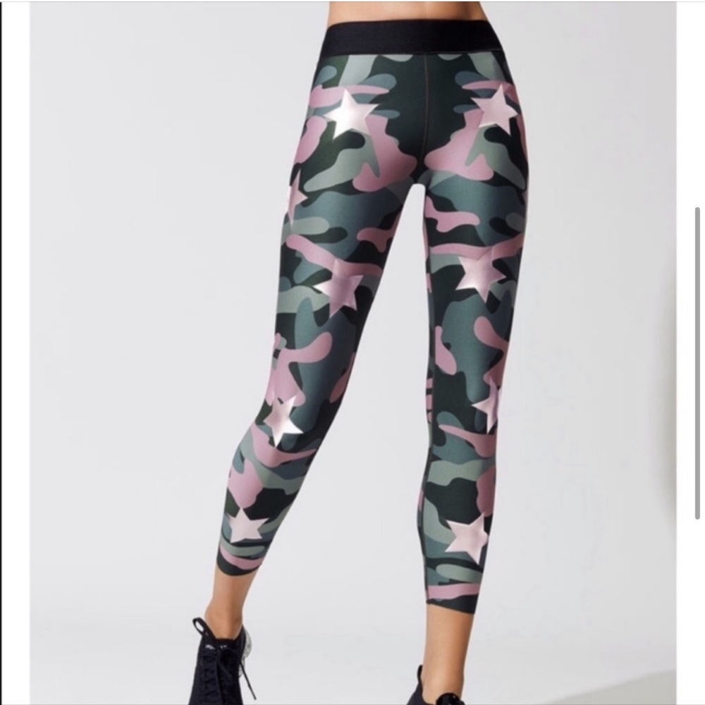 ULTRACOR LEGGINGS CAMP AND PINK STARS